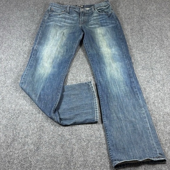 Lucky Brand Easy Rider Jeans Women's Size 10/30 Stretch Straight Leg Denim - Picture 1 of 10